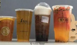 测评奶茶吃瓜桶
