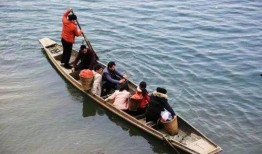 乘船围观吃瓜图片