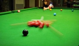 吃瓜台球照片真实,捕捉真实赛场风采