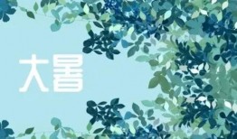 大暑节气吃瓜绘画